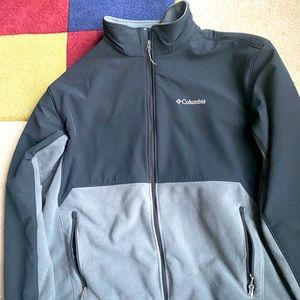 Men's Columbia XXL Winter Jacket Black/Grey